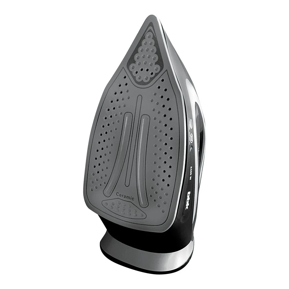Утюг электрический BBK ISE-2405 черный/серебро | Бытовая техника