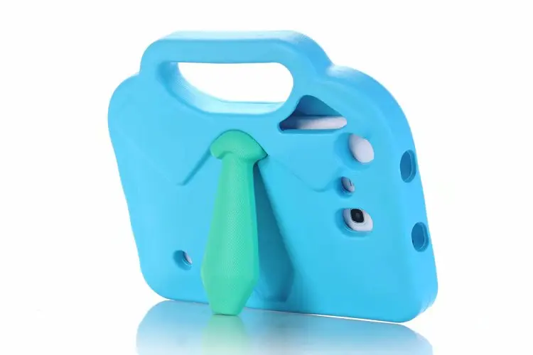 Милый Ударопрочный силиконовый чехол EVA для галстука Samsung Galaxy Tab 3 7 0 планшета +