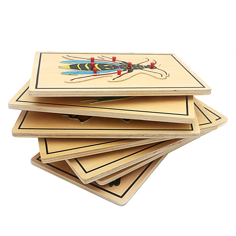 

Training Learning Baby Toy Kids Montessori Science Toys Animals Puzzle for Children Wood for Early Childhood Education Preschool
