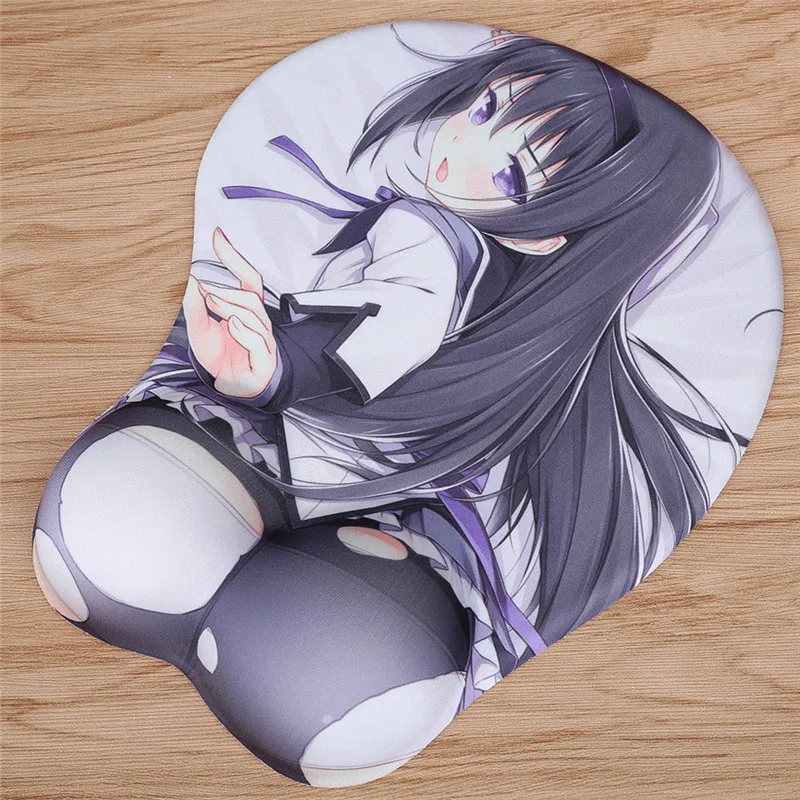 

FFFAS Grace Japan Anime 3D Mouse Pad Mat Wrist Rest Gaming Silicon Mousepad for Laptop Notebook PC