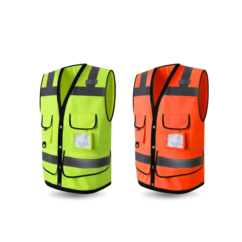Высококачественный светоотражающий жилет с высокой видимостью рабочая одежда