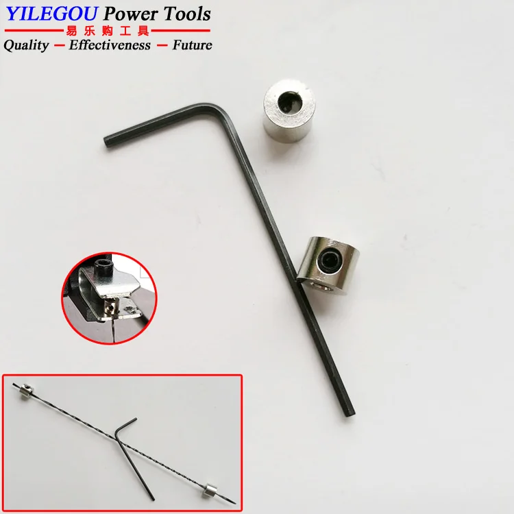 1 Набор патронов для полотна прокрутки пилы. 2 шт. Цанга спиральных зубных пил 130