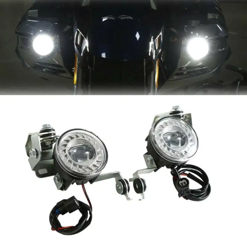 Мотоцикл прозрачный СВЕТОДИОДНЫЙ противотуманный светильник Набор для