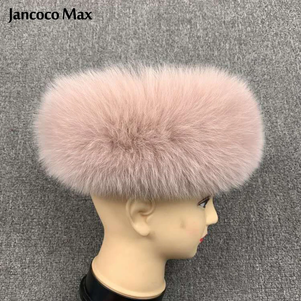 Winter Fashion Elastic Headband Fox Fur Headwear Racccoon Fur Women's Fluffy Real Fur Band S8300 hair barrettes for adults