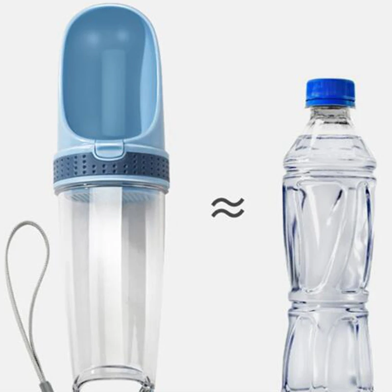500 мл собачья бутылка для воды питомца щенка кота Спортивная портативная