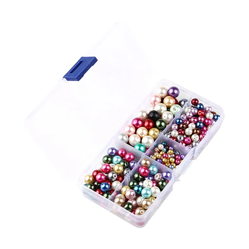 

340 Pcs Acrylic Round Beads 4mm 6mm 8mm 10mm Various Size Mixed Colors for Necklace Bracelet Earring Jewelry Making