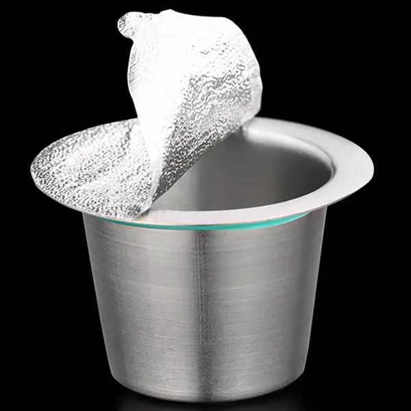 Металлическая многоразовая капсула из нержавеющей стали для Nes press o Capsule с