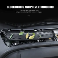 air conditioning air inlet protective cover car air flow vent filter cover model 3 for tesla model 3 accessories