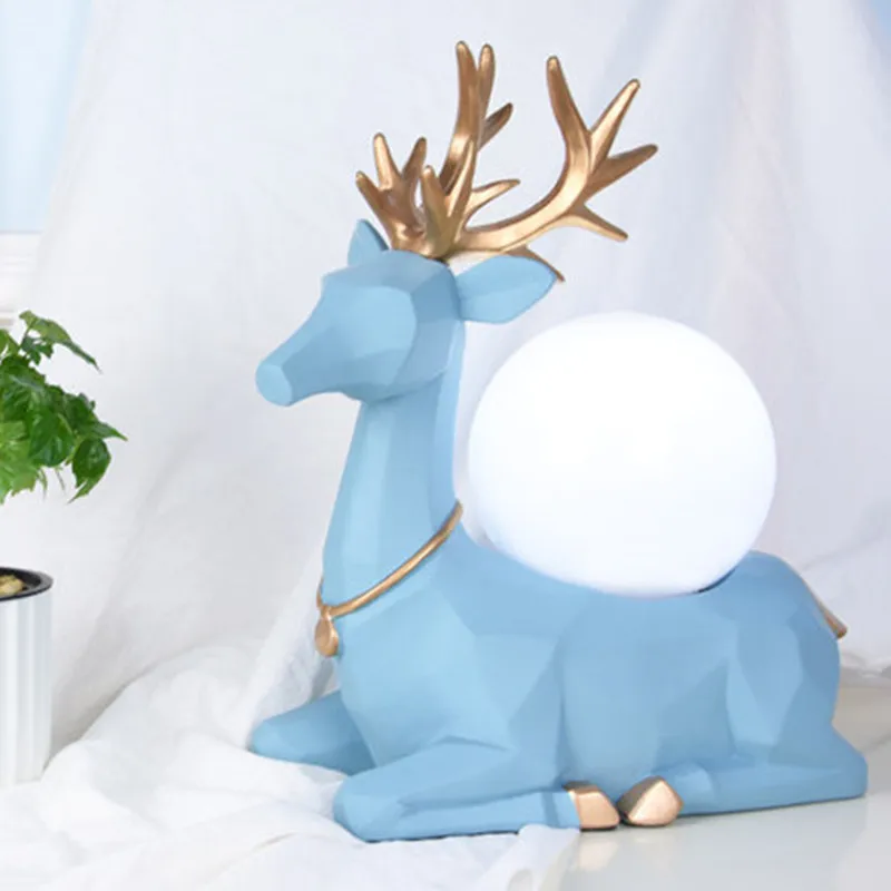 Современная Скандинавская абстрактная Геометрическая статуя лошади настольные