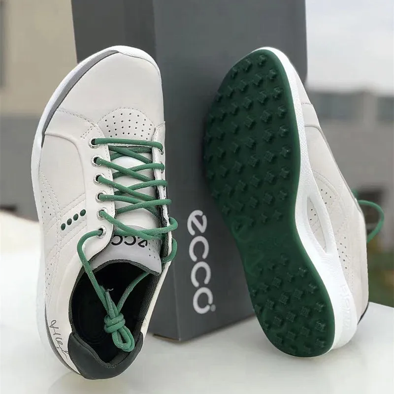 

Men Waterproof Golf Shoes Classic White Spikeless Golf Sport Training Sneakers Anti Slip Sport Shoes for Men Golfing