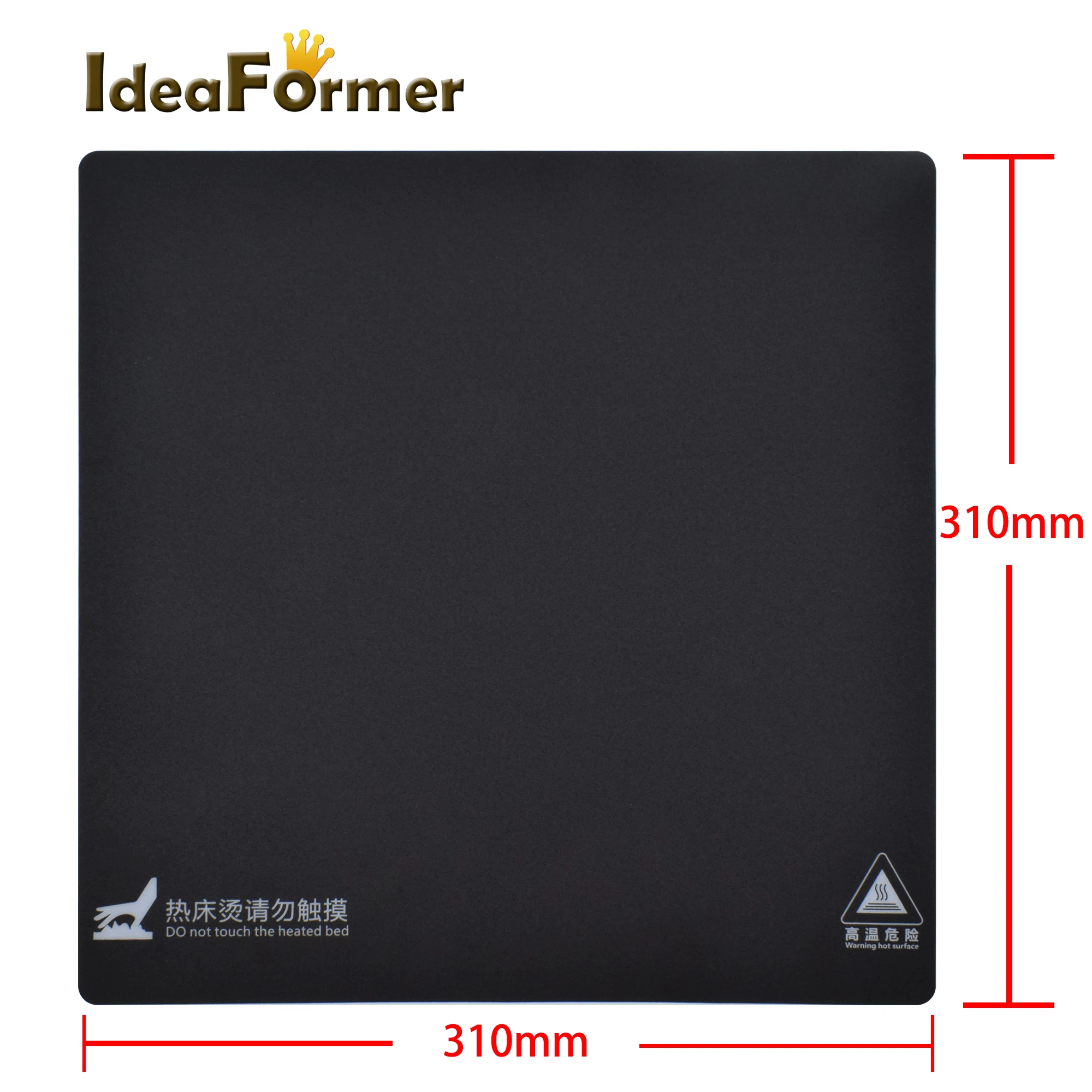 Строительная лента для 3D принтера 310x310 мм|3d printer build plate|heated plate3d adhesive |