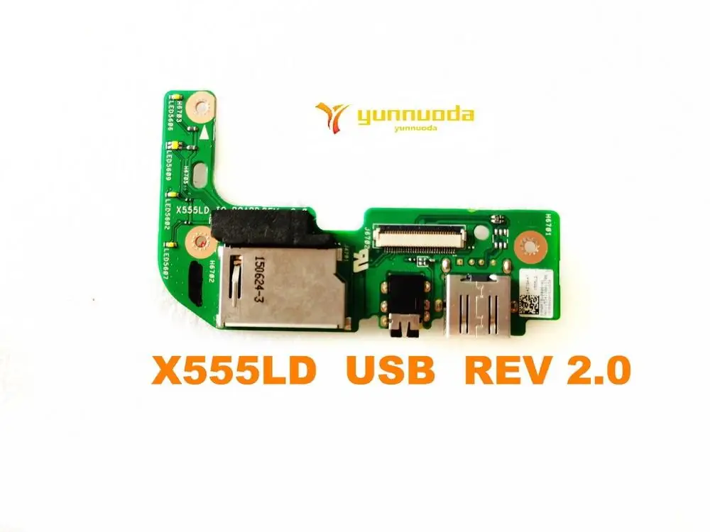 Оригинал для ASUS X555LD звуковая плата USB board REV 2 0 протестирован хорошая бесплатная