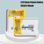 3,7 V 160mAh 302323 032323 литий-полимерные Li-Po литий-ионные аккумуляторы 302323 для MP3 MP4 игрушки Bluetooth гарнитура батарея