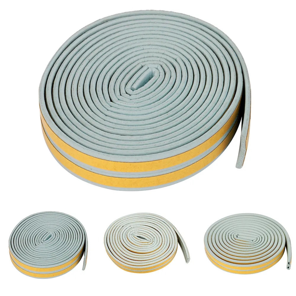 Самоклеящаяся уплотнительная лента для окон и дверей 5 м тип D/E/P/I аксессуары