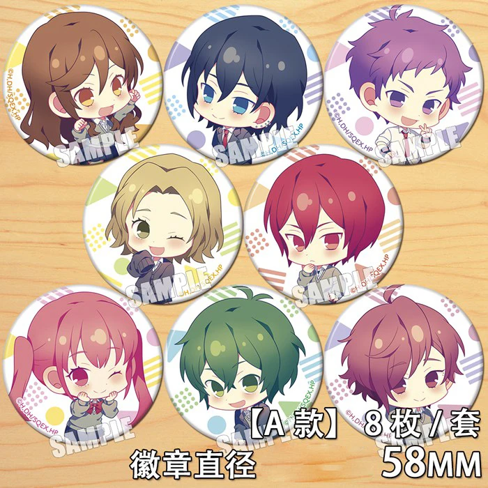 

Anime HORI-san To MIYAMURA-kun OVA Hori Kyouko Theme Badge Bedge Badge Button Medal Brooch Pin Souvenir Pendant Cosplay Props