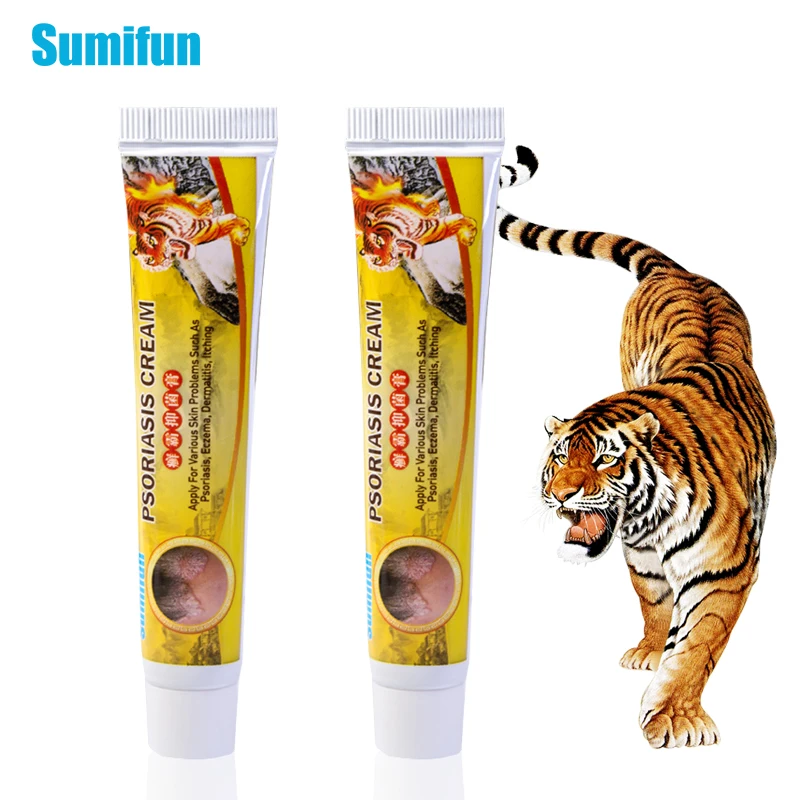 Травяной крем для псориаза Sumifun 2 шт. антивоспалительный зуд мазь от экземы