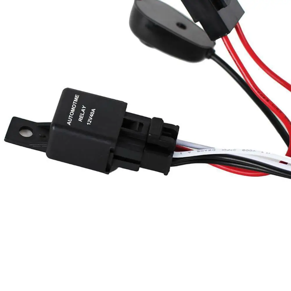 2 м авто кабель жгут проводов с 40A 12V Вкл/OFF переключатель реле плавкий