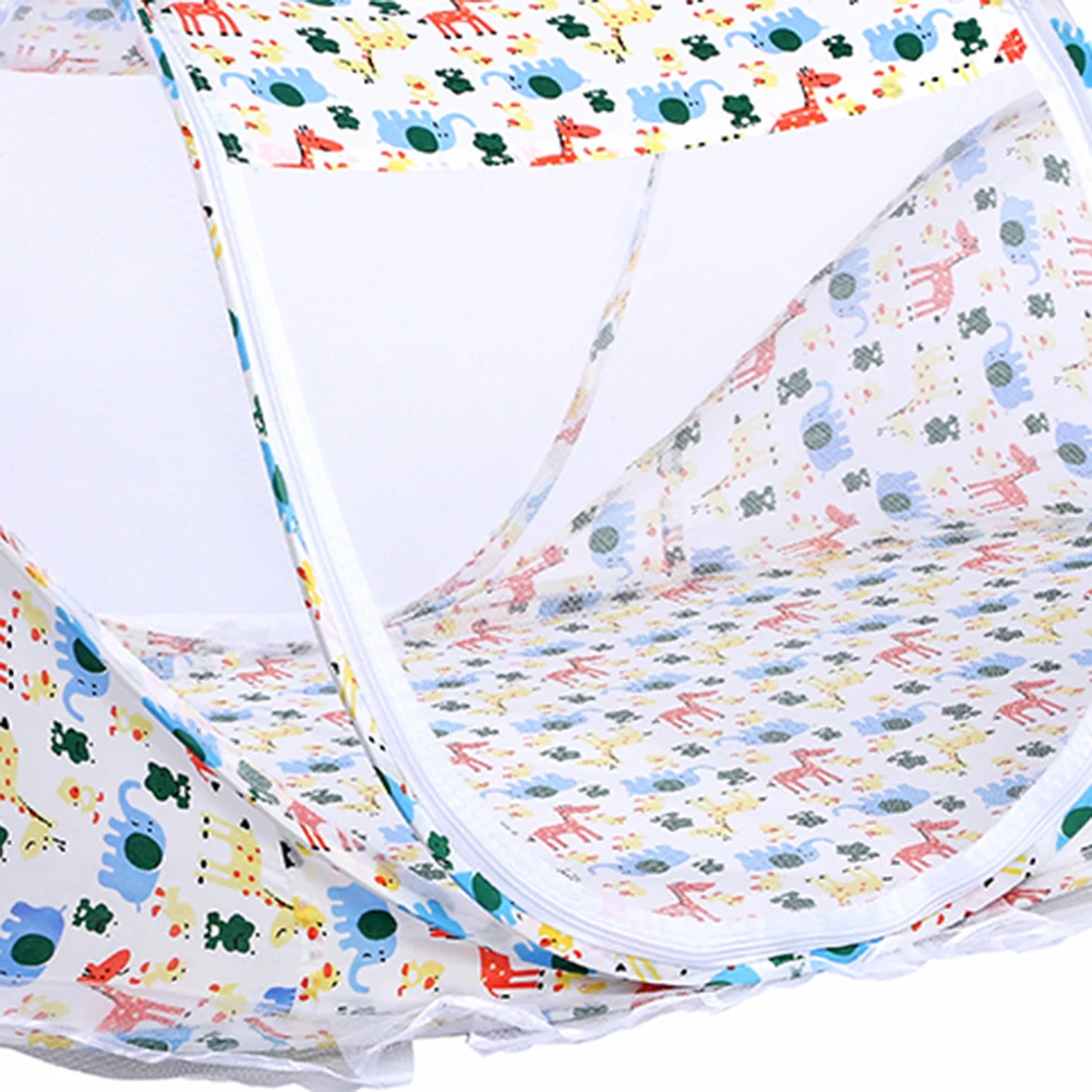 

Foldable Summer Baby Mosquito Net Cartoon Print Travel Tent Sleep Bed Netting for Household Children Learning Ornament