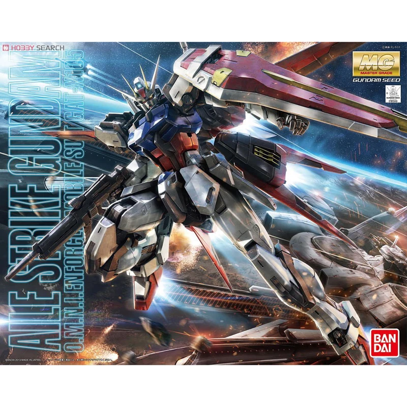 Экшн-фигурка BANDAI MG 168 1/100 RM HD модификация модели Aile Strike Gundam | Игрушки и хобби