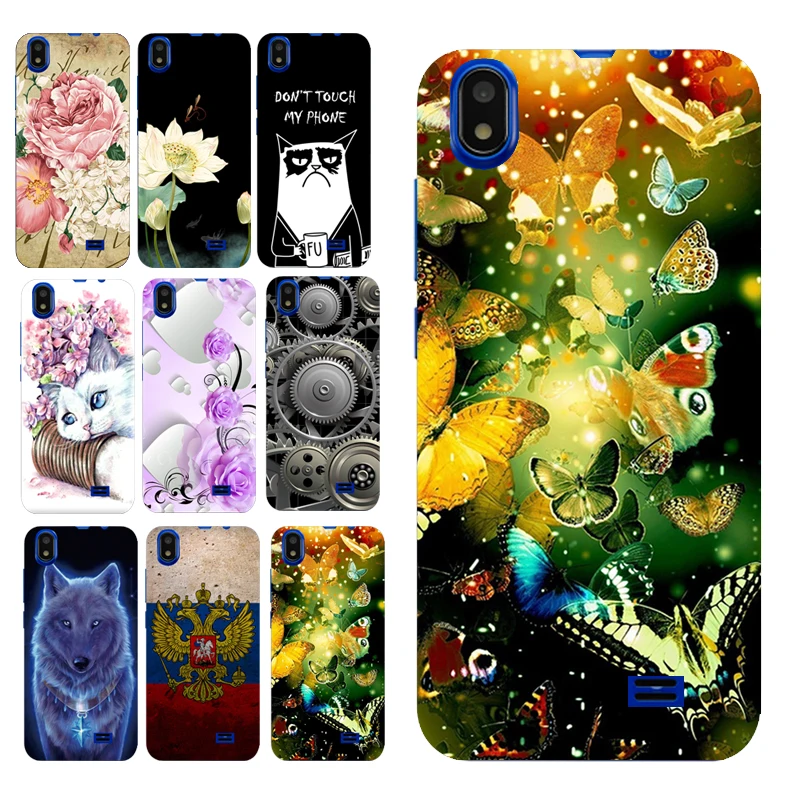 Женский модный яркий Чехол для принтера с бабочкой и цветком TPU чехол телефона