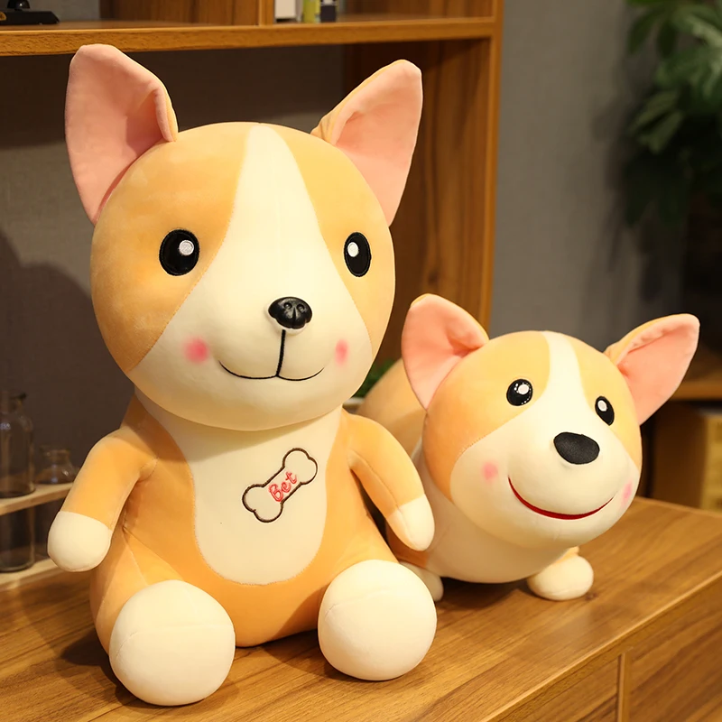 Precio ¡Novedad! Bonitos Juguetes De Peluche De Perros, Peluche De Cachorro De Animales De Dibujos Animados Suaves Para Niños, Cojín De Peluche, Regalo De Cumpleaños Kawaii Para Niñas