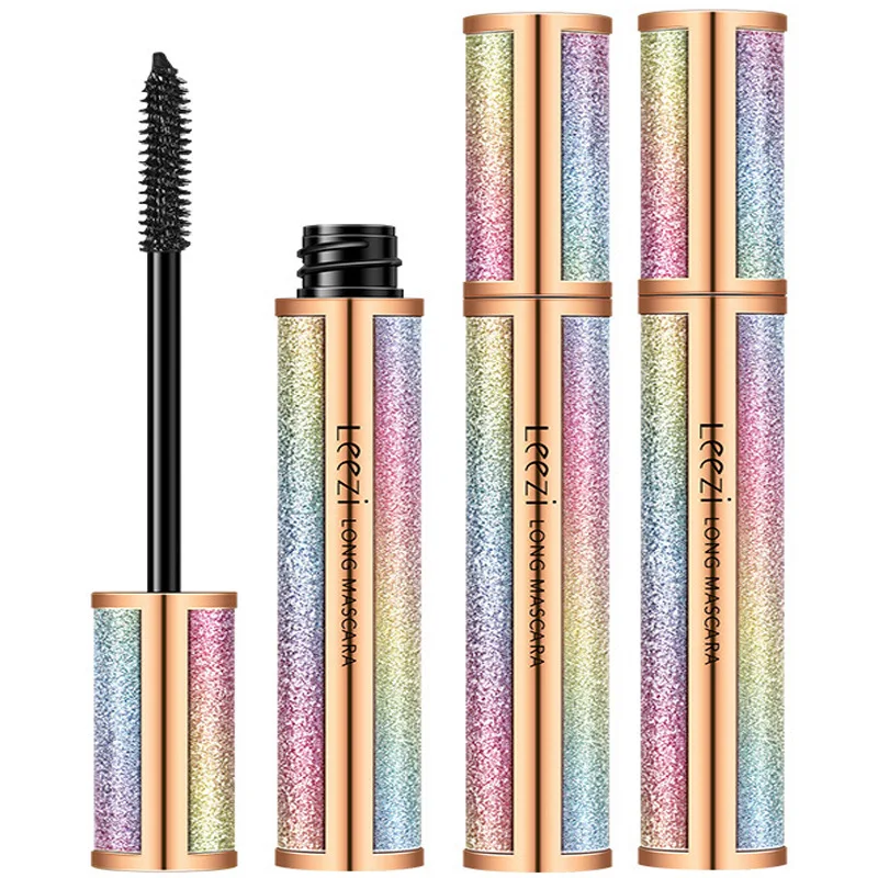 

Eye Mascara For Eyelashes 4D Silk Fiber long Thick Curled Waterproof Sweat-Proof Non-Smudged Make-up Eye Beauty Tool