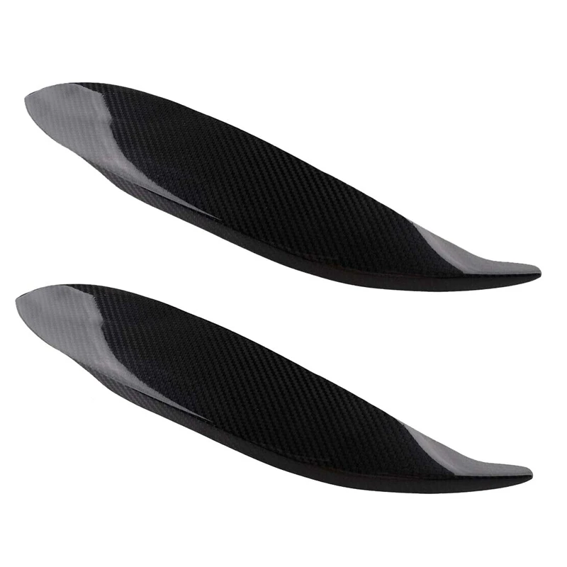 

Carbon Fiber Car Headlight Eyebrow Cover Trim Head Light Lamp Sticker for Honda Civic 96-98