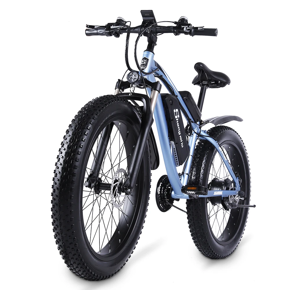 

Electric Bike 1000W Mens Mountain Bike Snow Bike Electric Bicycle Ebike 48V17Ah Electric Bicycle 4.0 Fat Tire e bike