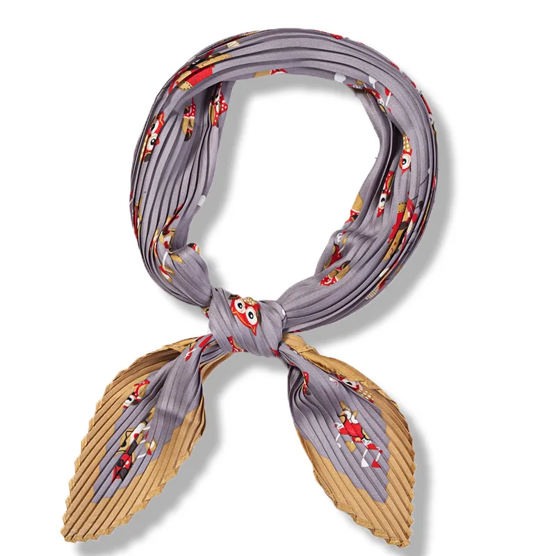 

100X30CM Fashion Silk Scarf Lady Scarf Small Scarf Cartoon Cute Scarf Girlfriend Birthday Gift Professional Scarf WJ85