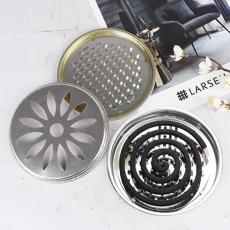 

Mosquito Repellent Incense Holder With Cover Metal Mosquito Repellent Holder Safety Mosquito Repellent Incense Tray