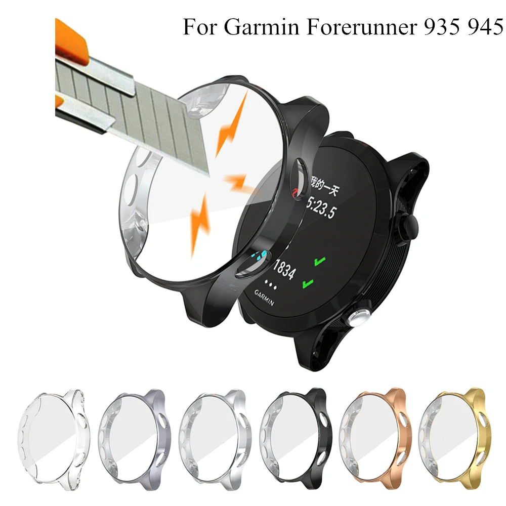 

Защитный чехол из ТПУ для Garmin Forerunner 945/935, Ультратонкий защитный чехол для экрана Forerunner 935 945