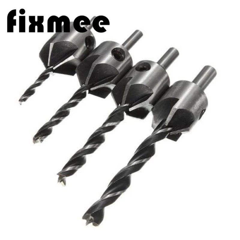 Набор счетчиков для раковины из быстрорежущей стали комплект 4 насадок древесины