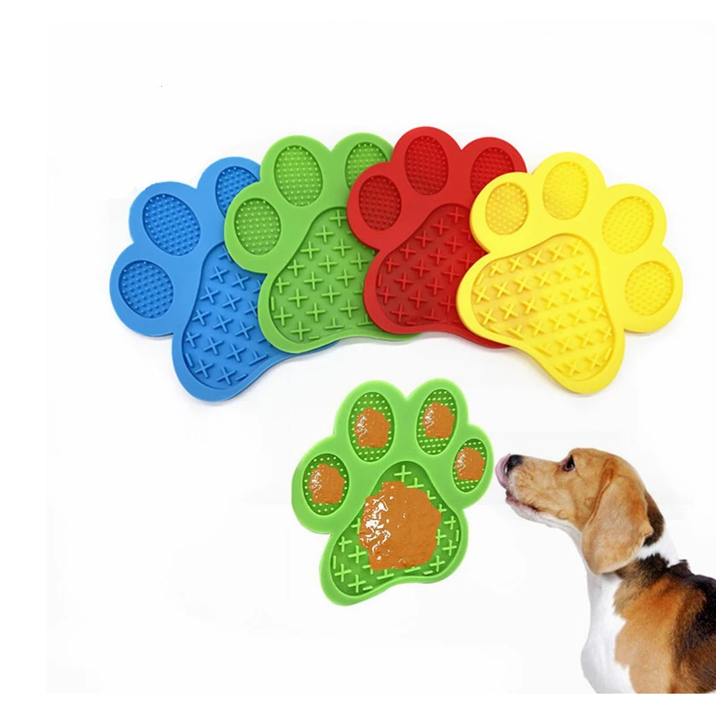 

Silicone Dog Lick Mat Suction Dog Lick pad Lick mat for Pet Bathing Grooming and Dog Training