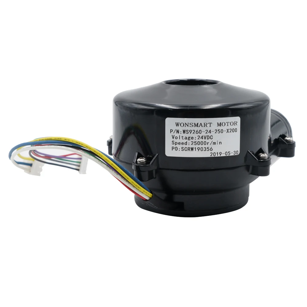 9260 DC 24V 6.5A/8A 5 2/6.2kpa центробежный вентилятор высокого давления. Мини Бесщеточный