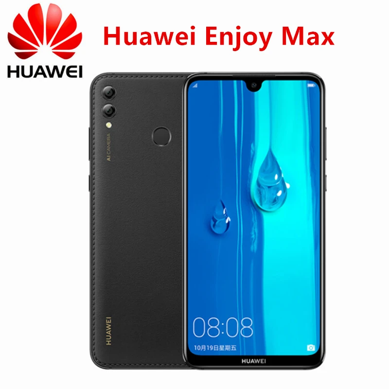 HuaWei Enjoy Max 4G LTE смартфон Android 9 1 Восьмиядерный экран 7 12 дюйма 6 ГБ ОЗУ 128 Гб