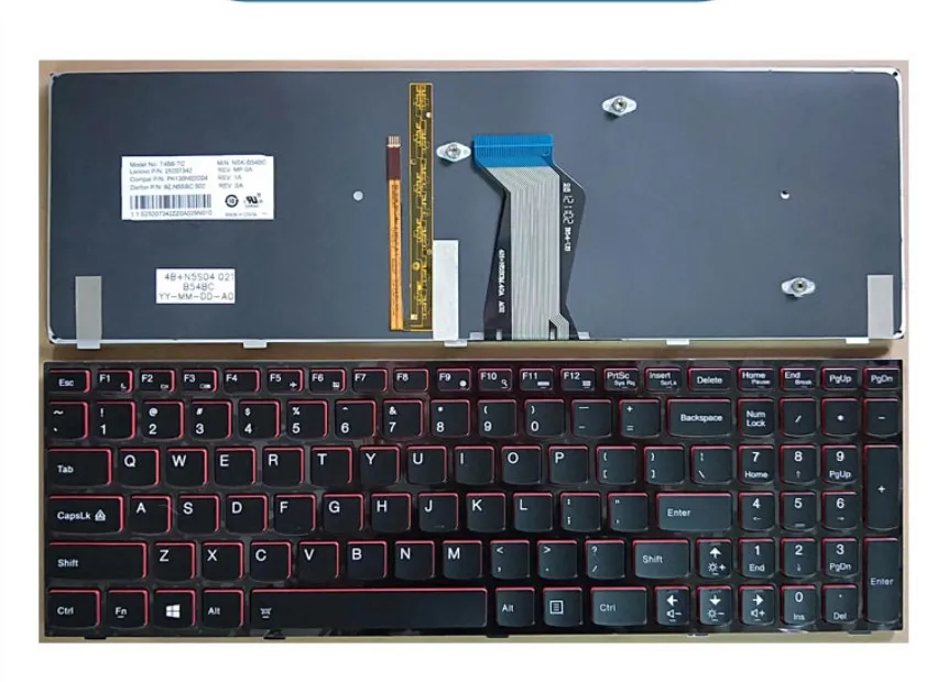 Оригинальная подсветка для ноутбука Lenovo ideapad Y500 Y510 Y590 15303 Y510P Y510A|Комплекты мышь