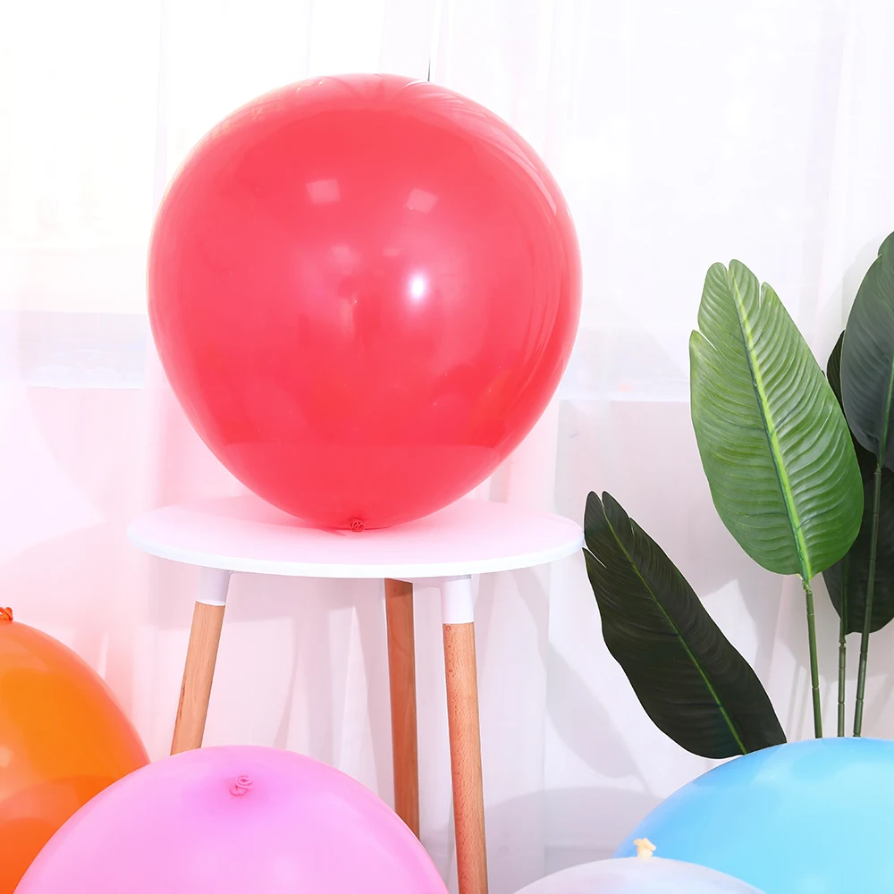 

1PC 36 inch Giant Clear Latex Balloons Birthday Wedding Party Decoration Large Inflatable Balloons Blow Up big Helium Globos