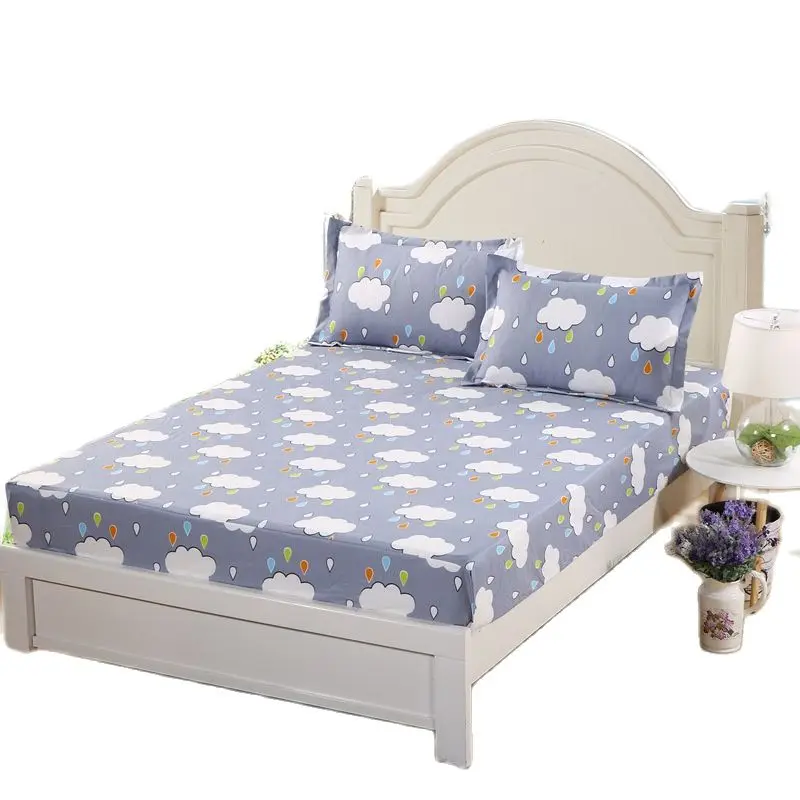 3 шт. простыня с наволочкой постельное белье эластичной резинкой двойной