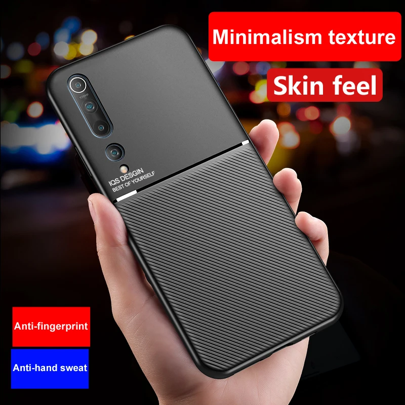 Матовый чехол с кожаной текстурой для Xiaomi Redmi K30 K20 Note 10 8 8T 8A CC9 Pro 9 SE CC9E 9T | Мобильные