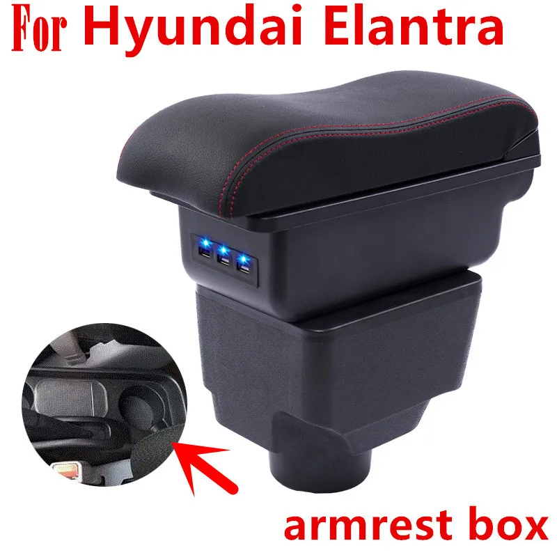 Для Hyundai Elantra XD подлокотник коробка центральный магазин содержание для хранения с