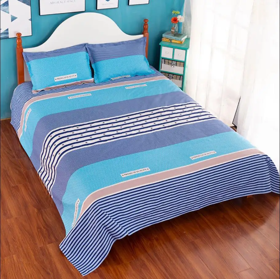 

Blue-and-white Porcelain Bedding Trendy Household Bed Sheet Married Festive Mattress Bedspread With Pillowcase F0199