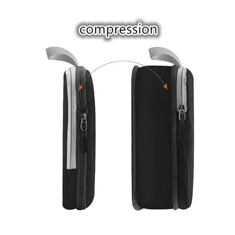 

Compressible Storage Bag Set Three-piece Compression Packing Cube Travel Luggage Organizer Foldable Travel Bag Organizer