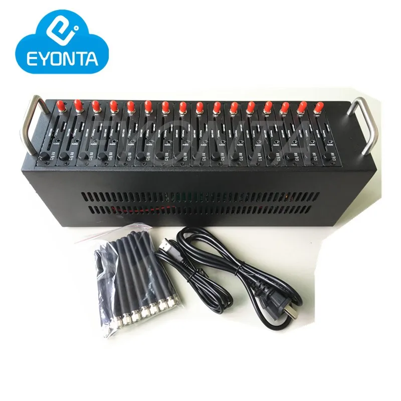 Модем SMS Q2303 с 16 портами GSM SMS-модем бассейном GPRS модем для модуля Wavecom команды USB AT |