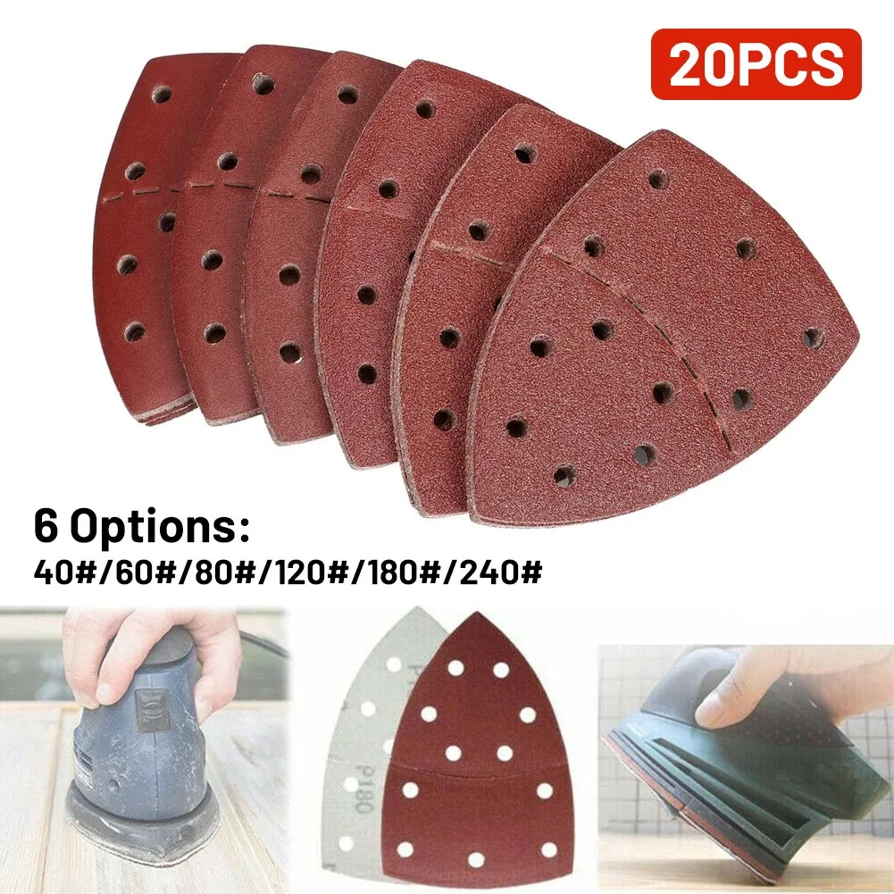

2021new +Loop Sander Pads 11-Holes Sand Paper Grits Durable Top-quality