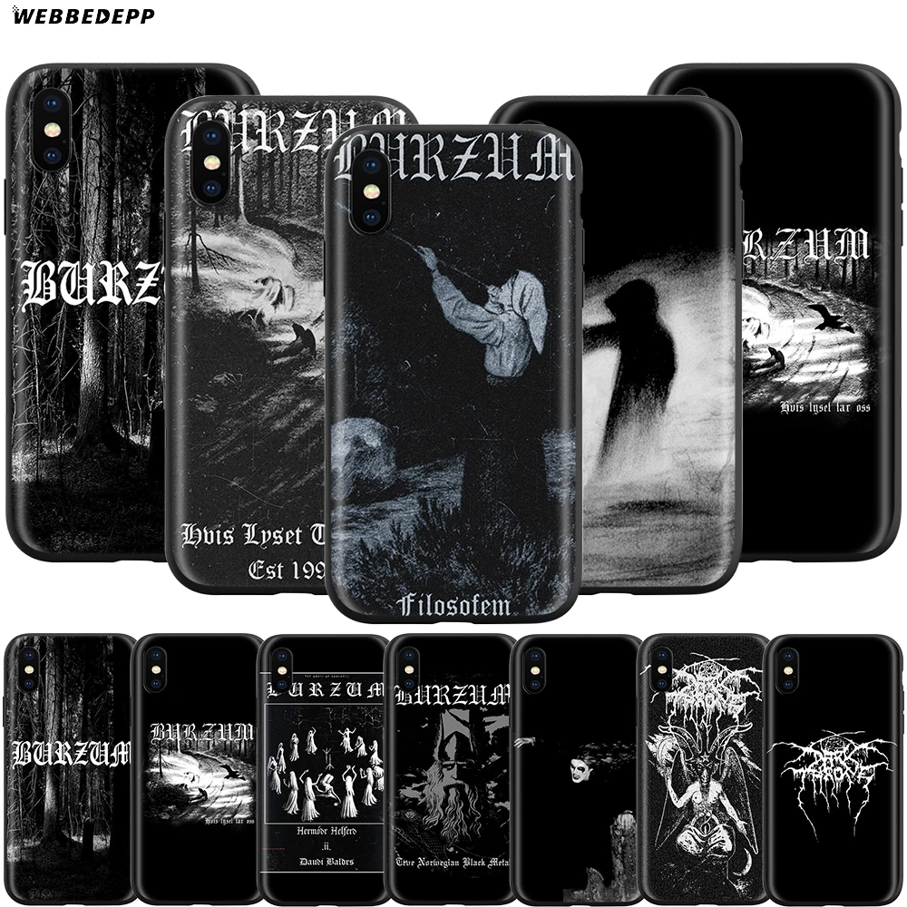 Webbedepp Burzum Filosofem BRZM чехол для Apple iPhone 12 Mini 11 Pro XS Max XR X 8 7 6 6S Plus 5 5S SE|Бамперы| |