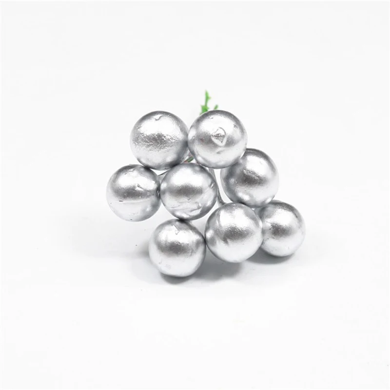 100 шт./лот мини пластиковые искусственные маленькие ягоды цветы фрукты с