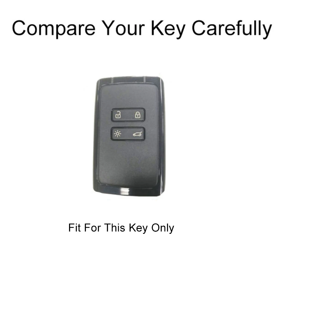 

Diamond Style Genuine Leather Car Key Case For Renault Megane Koleos Kadjar Clio Captur for Dacia Logan Duster Cover Remote Fob