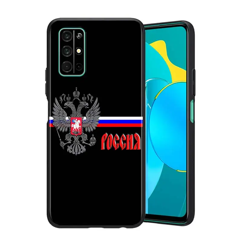 Armenia Russia Flag for Huawei Honor V30 V20 Pro X10 9S 9A 9C 9X 8X 10 9 Lite 8 7 Silicone Soft Black Phone Case | Мобильные
