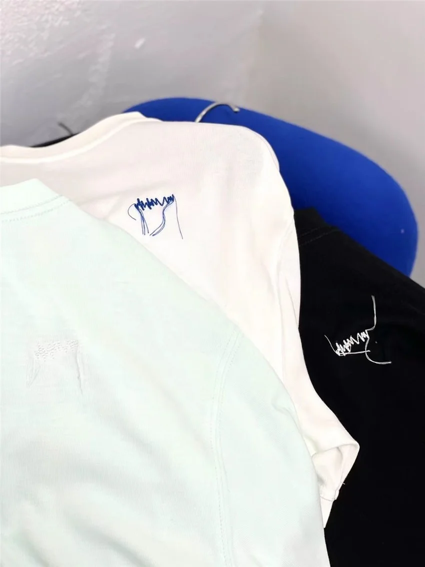 

ADER ERROR T-shirt Men Women1:1 High Quality Foil Tape Logo Adererror Tops Tee oversized t shirt men clothing