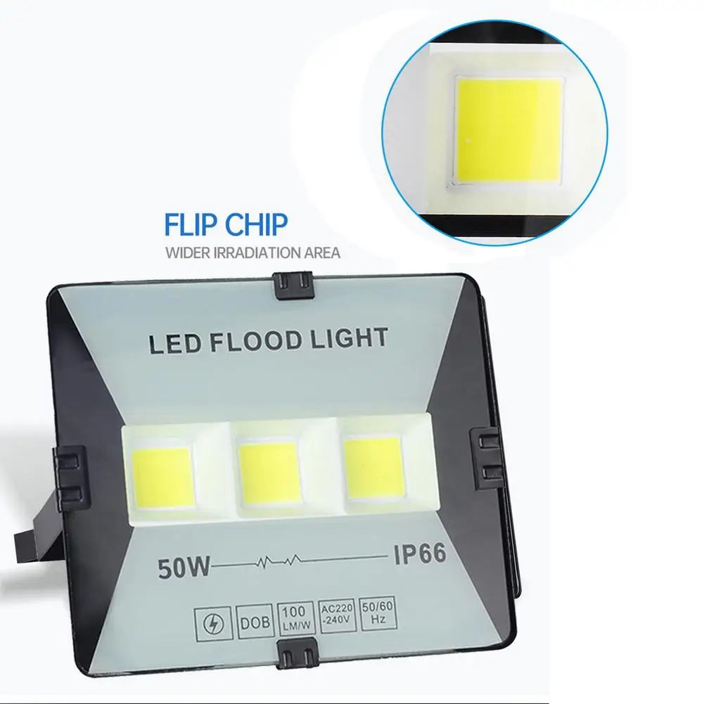 

LED Floodlight High Brightness Waterproof Floodlight Garden Square Wall Street Outdoor Lighting Long Shot